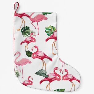 Petite Chaussette De Noël Flamants roses Love Motif