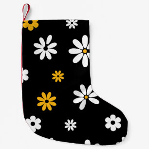Petite Chaussette De Noël Fleurs et pétales 15