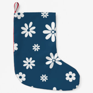 Petite Chaussette De Noël Fleurs et pétales 4