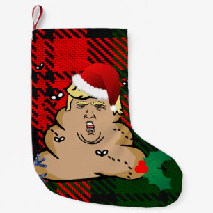 Petite Chaussette De Noël fosse de noël trump xmas stockage