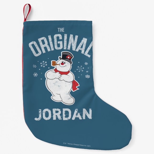 Petite Chaussette De Noël Frosty the Snowman™ | L'original (Devant)