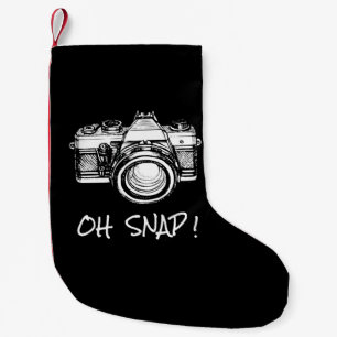 Petite Chaussette De Noël Funny Photographe Oh Snap Capt Pullover