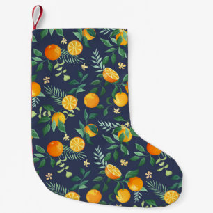 Petite Chaussette De Noël Fusion d'agrumes : Oranges à l'air tropical