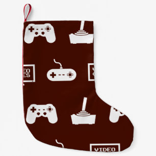 Petite Chaussette De Noël Gamer orienté de jeu vidéo de conception de jeu