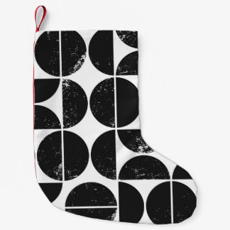 Petite Chaussette De Noël Géométrique minimaliste : Semicules scandinaves.