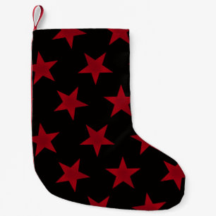 Petite Chaussette De Noël Golden Stars Motif 8