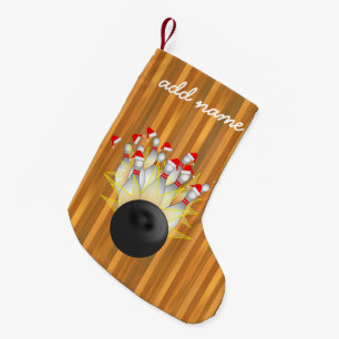 Petite Chaussette De Noël Grève du bowling de Noël
