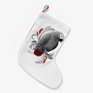 Petite Chaussette De Noël Gris africain
