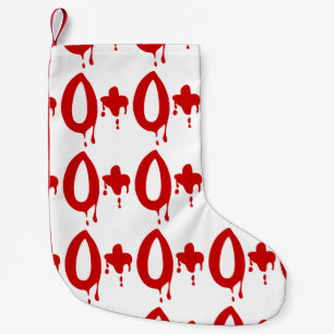 Petite Chaussette De Noël Groupe sanguin O+ Positif #Hôpital d'horreur
