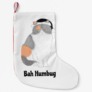 Petite Chaussette De Noël Grumpy Katie bah humbug stockeur de Noël