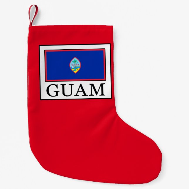 Petite Chaussette De Noël Guam (Devant)