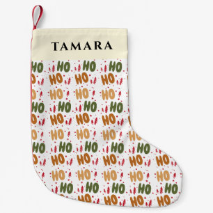 Petite Chaussette De Noël Ho Ho Ho
