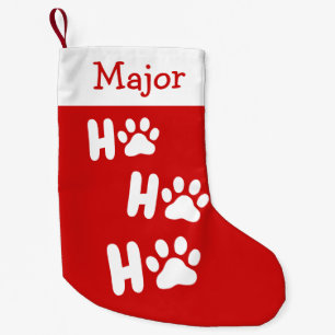 Petite Chaussette De Noël Ho Ho Ho Nom du chien