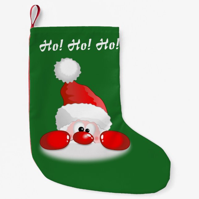 Petite Chaussette De Noël Ho ! Ho ! Ho ! Père Noël (Devant)