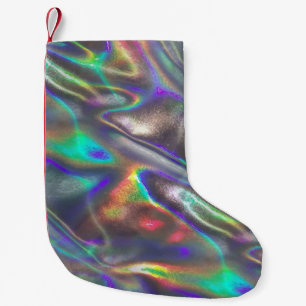 Petite Chaussette De Noël holographique