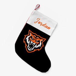 Petite Chaussette De Noël Idaho State University Bengals Spirit Design
