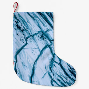 Petite Chaussette De Noël Illustration de formation de roches fissurées