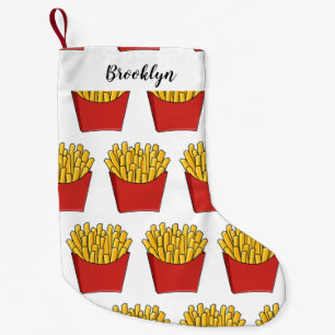 Petite Chaussette De Noël Illustration de frites
