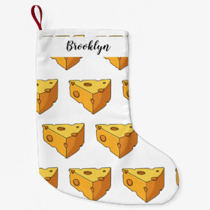 Petite Chaussette De Noël Illustration de fromage