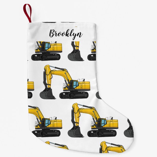 Petite Chaussette De Noël Illustration de la pelle Crawler (Devant)