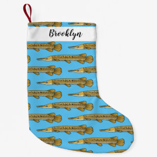 Petite Chaussette De Noël Illustration de l'alligator garfish