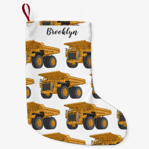 Petite Chaussette De Noël Illustration d'un camion à grande échelle