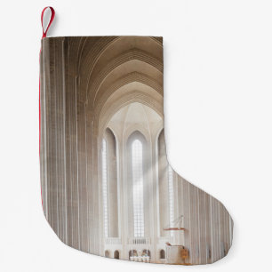PETITE CHAUSSETTE DE NOËL INTÉRIEUR CATHÉDRALE VIDE