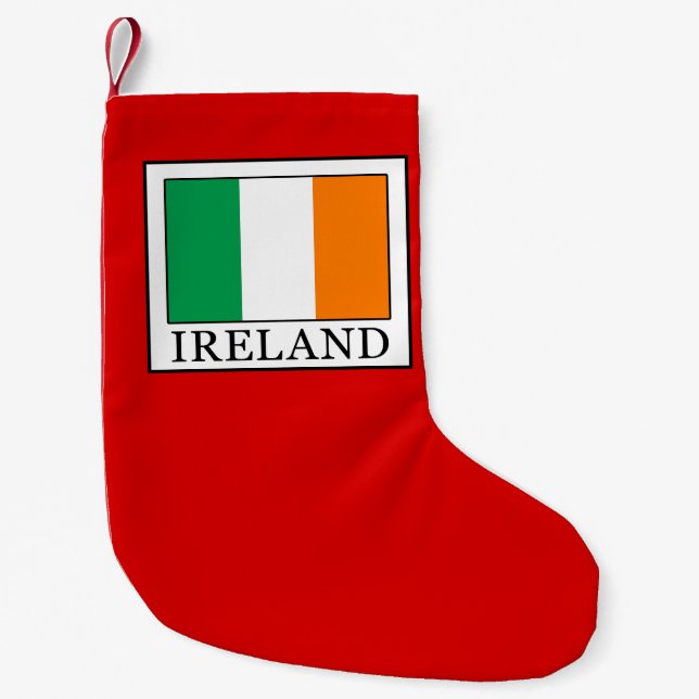 Petite Chaussette De Noël Irlande (Devant)