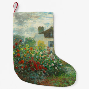 Petite Chaussette De Noël Jardin d'artistes de Monet à Argenteuil Peinture