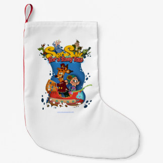 Petite Chaussette De Noël Jeter la voile pour un Conte amusant Stockage de N