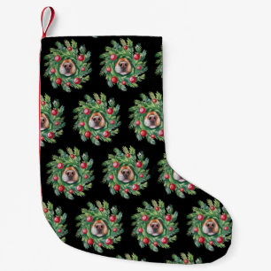 Petite Chaussette De Noël Joli nez de chien Noël Maman chien Fête Amoureux d