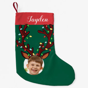 Petite Chaussette De Noël Jolie photo amusante de Noël 