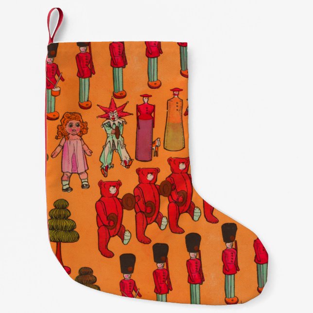 Petite Chaussette De Noël Jouet de Noël Enfants Vintages Jouer (Devant)