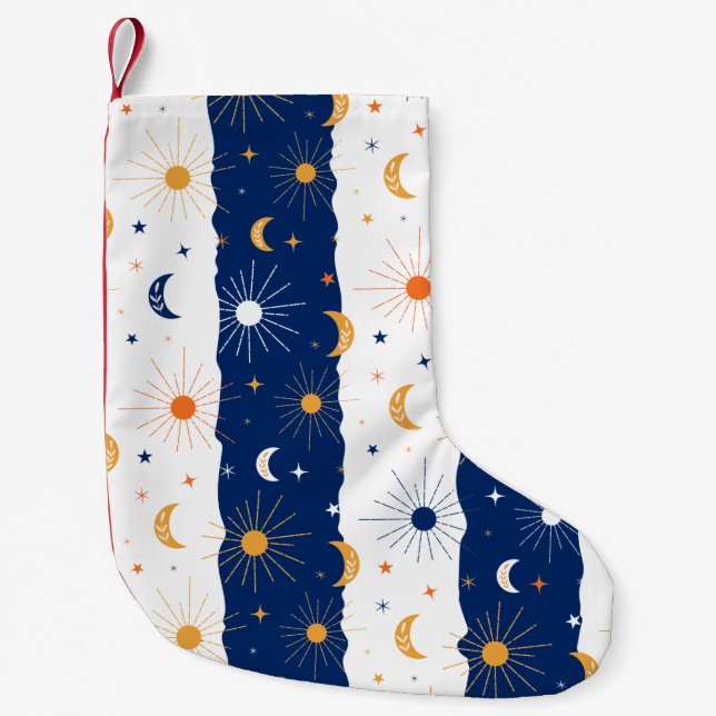 Petite Chaussette De Noël Jour et nuit (Devant)