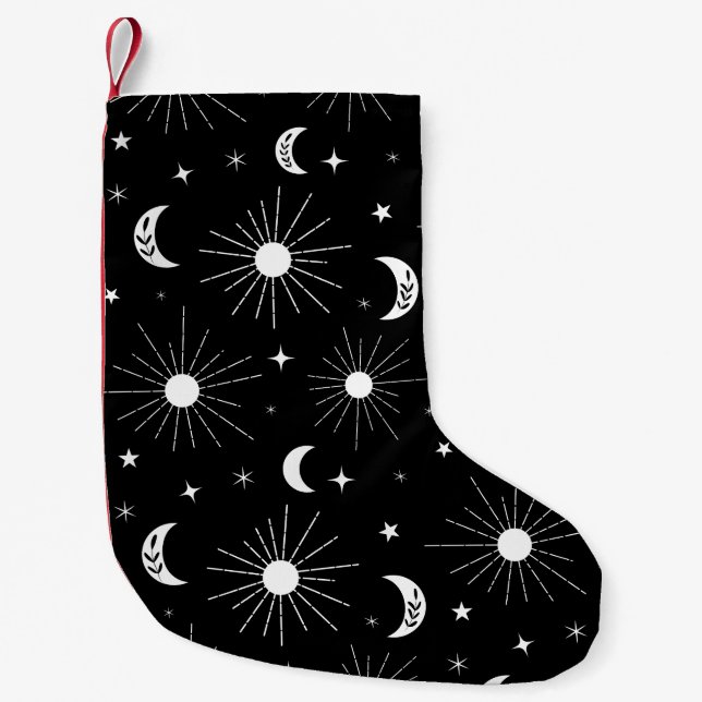Petite Chaussette De Noël Jour et nuit 3 (Devant)