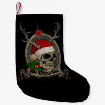 Joyeux Noël Étoile crânienne Banner Stern