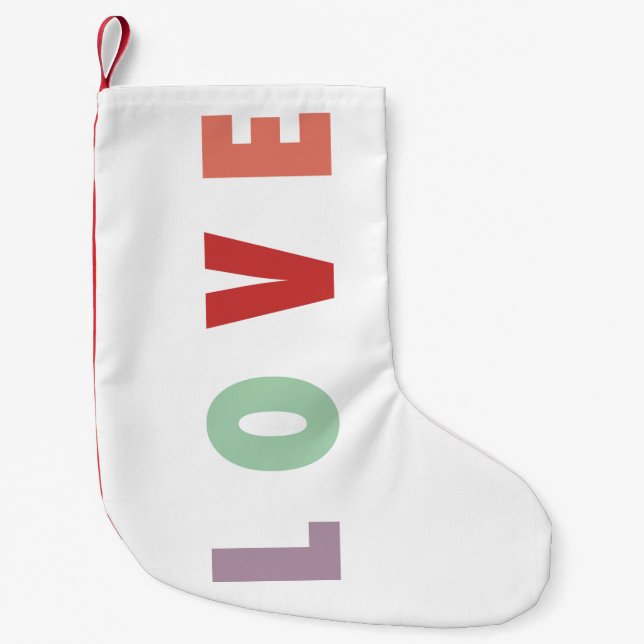 PETITE CHAUSSETTE DE NOËL JOYRY LOVE JOY | NOËL COLORÉ (Devant)