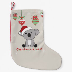 Petite Chaussette De Noël Koala Noël Neige Animaux d'hiver Koalas Petit C