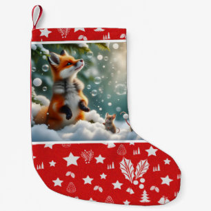 Petite Chaussette De Noël La Merveille du Chausson de Noël SnowBubbles