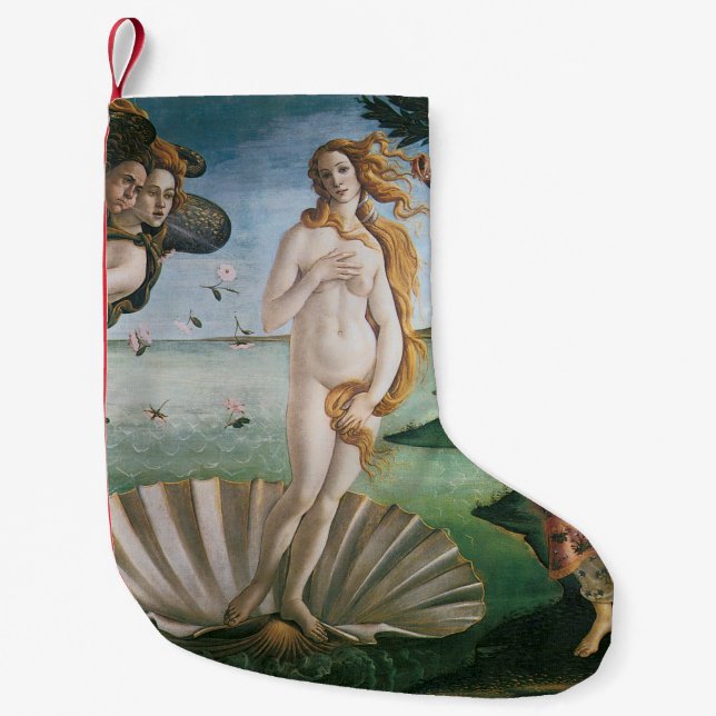 Petite Chaussette De Noël La naissance de Vénus par Sandro Botticelli, Renai (Devant)
