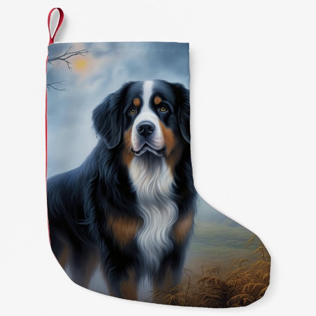 Petite Chaussette De Noël La peur de l'Halloween de la Montagne bernoise (Devant)