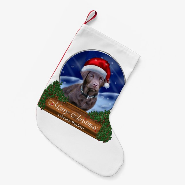 Petite Chaussette De Noël Labrador Retriever Christmas (Devant (Accrochage))