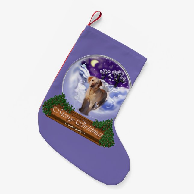 Petite Chaussette De Noël Labrador Retriever Christmas (Devant (Accrochage))