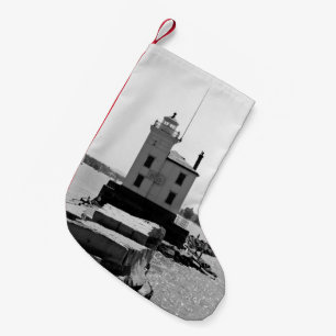 Petite Chaussette De Noël Lac Erie Lighthouse
