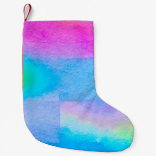 Petite Chaussette De Noël Le doux Art beau Couleur éclate. Conception de sur