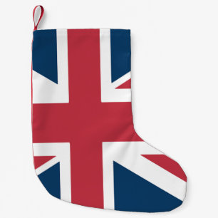 Petite Chaussette De Noël Le drapeau britannique Union Jack
