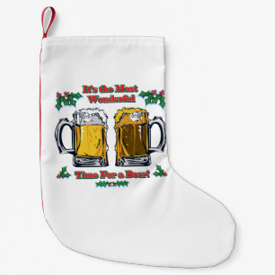 Petite Chaussette De Noël Le moment le plus merveilleux pour une bière