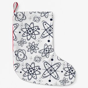 Petite Chaussette De Noël L'ère atomique : Motifs modernes du milieu du sièc