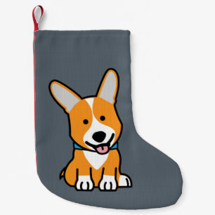Petite Chaussette De Noël Les Corgis de corgi poursuivent le Pembroke