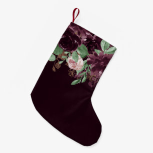Petite Chaussette De Noël Les passions de Moody   Dramatique violet vin Rose